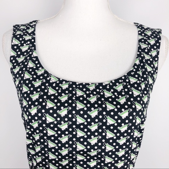 Blugirl Folies Novelty Teacup Print Sheath Dress - Picture 4 of 8